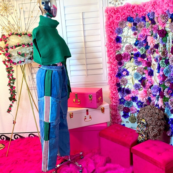 Cargo Denim Pants/Jogger - Picture 3 of 10